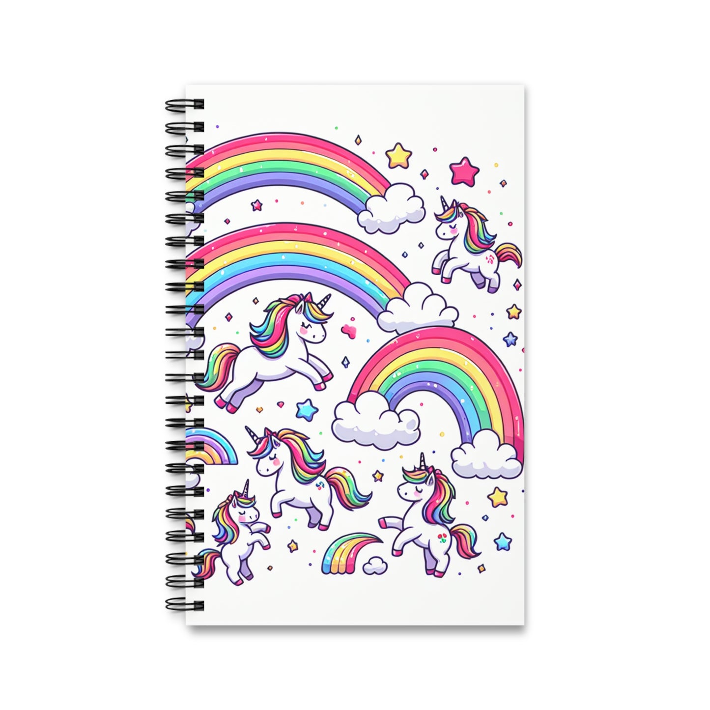 Unicorns - Spiral Notebook