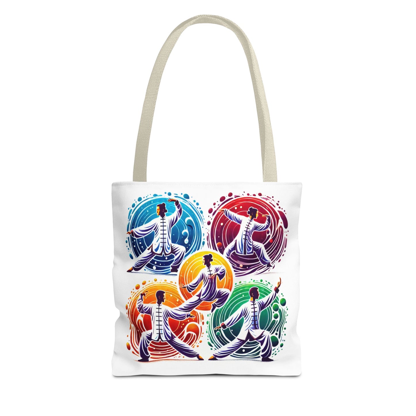Tai Chi styles in color - Tote Bag