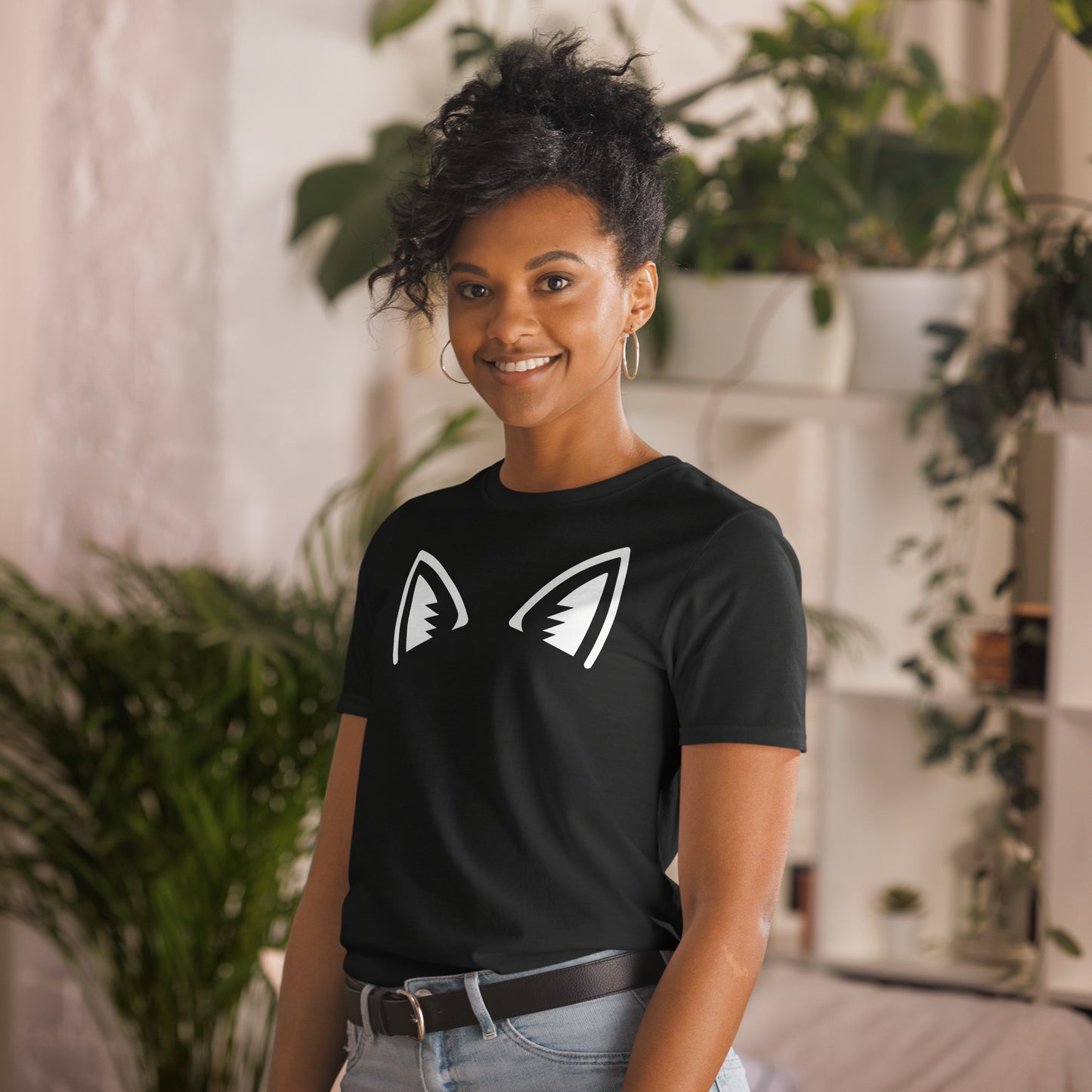 Furry ears - Unisex T-Shirt