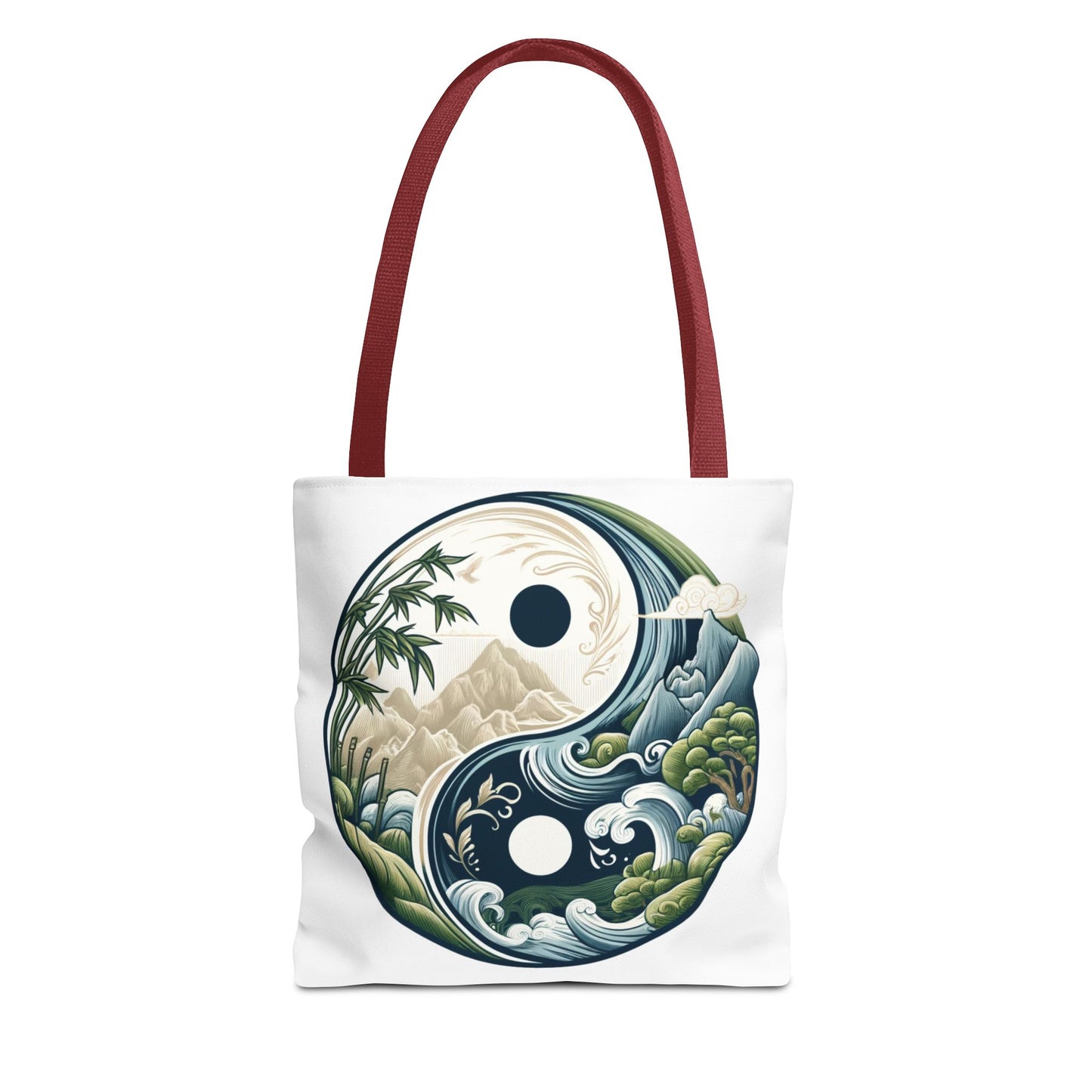 Ying & Yang mountains - Tote Bag