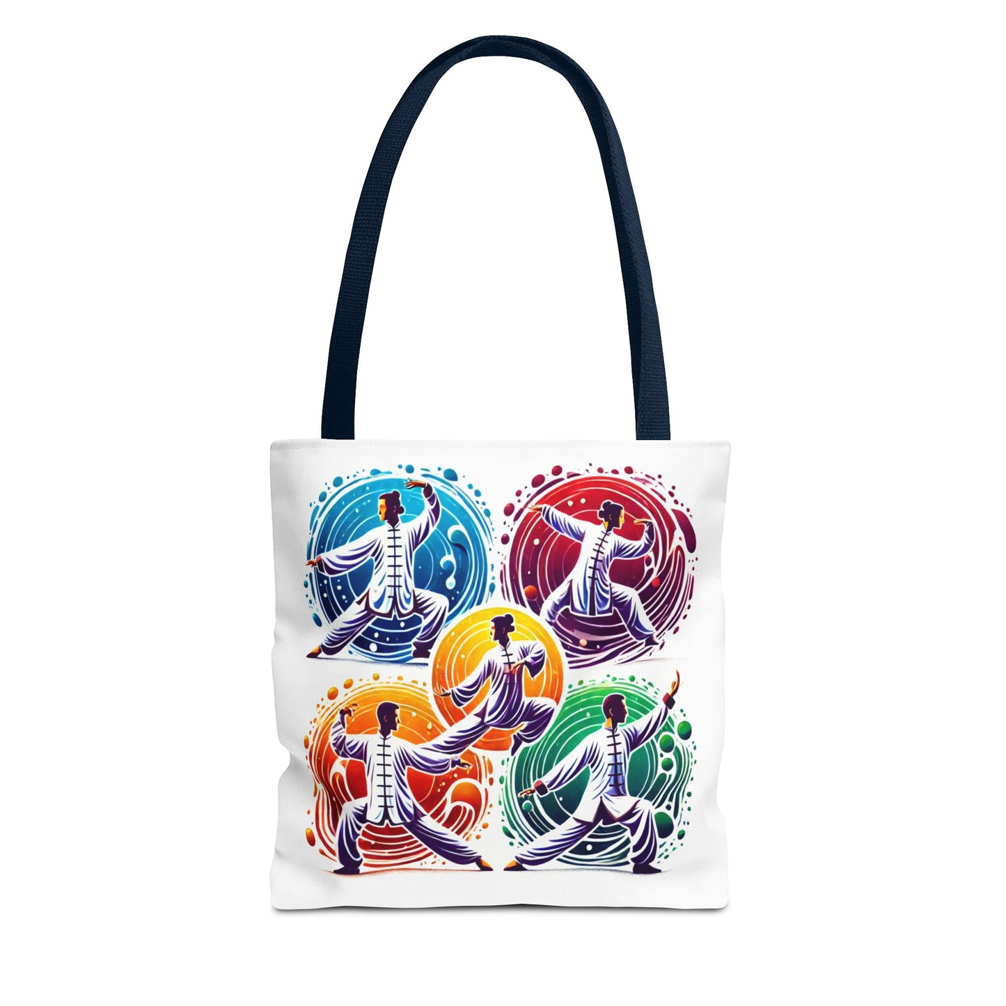 Tai Chi styles in color - Tote Bag