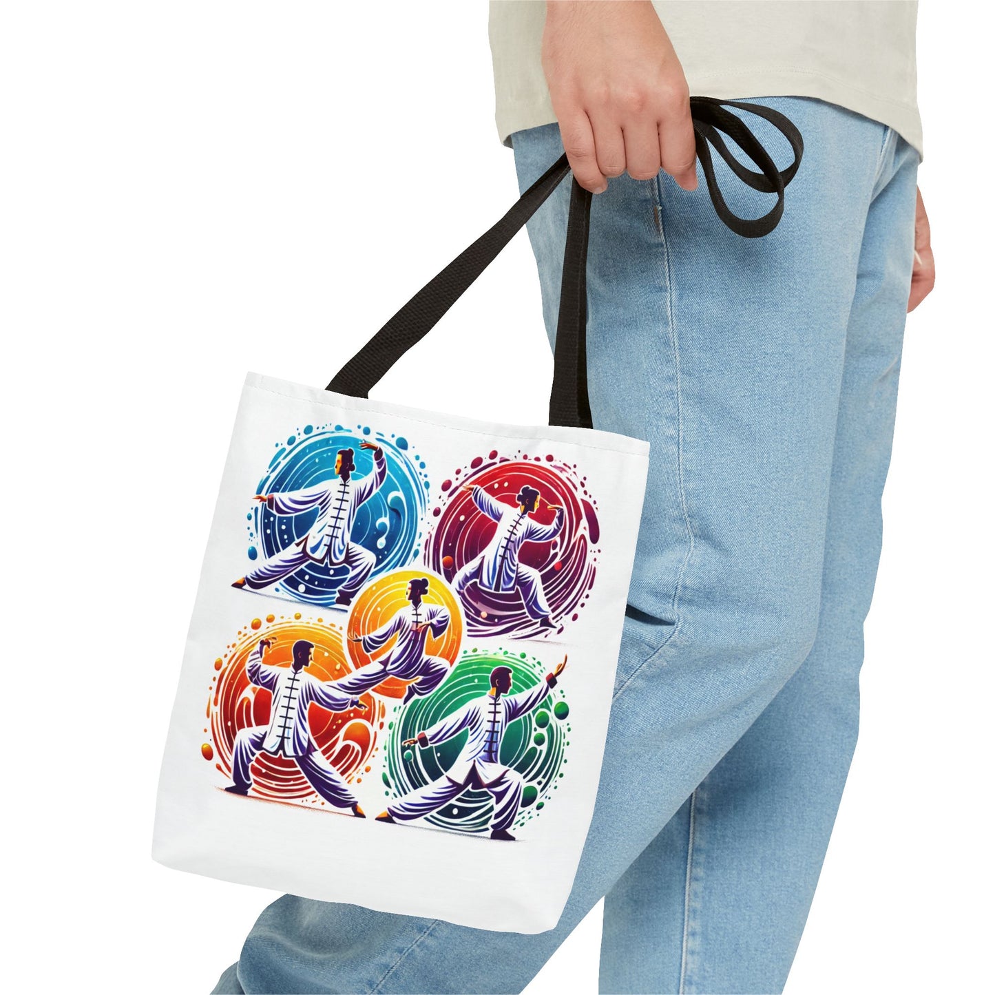 Tai Chi styles in color - Tote Bag