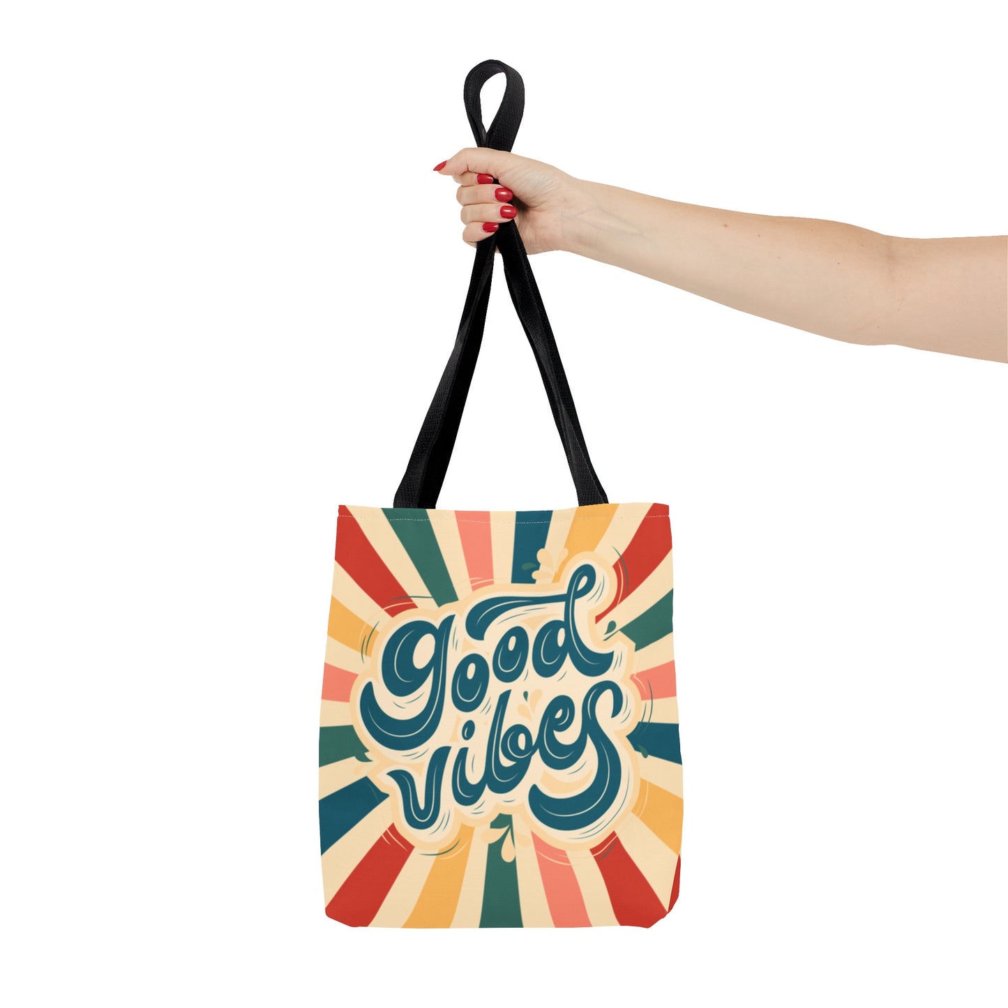 Good Vibes - Full colour tote Bag