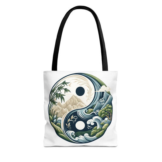 Ying & Yang mountains - Tote Bag