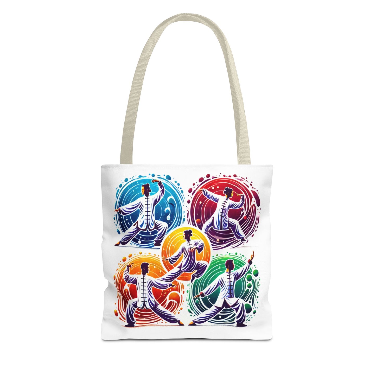 Tai Chi styles in color - Tote Bag