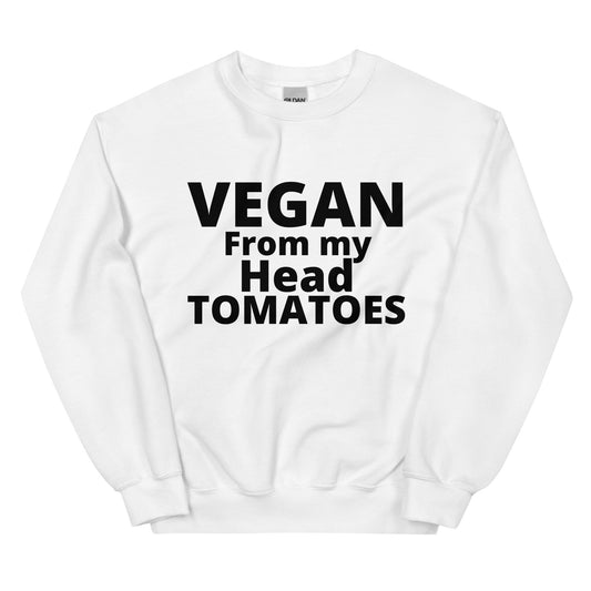 VEGAN from my head tomatoes - Sweatshirt