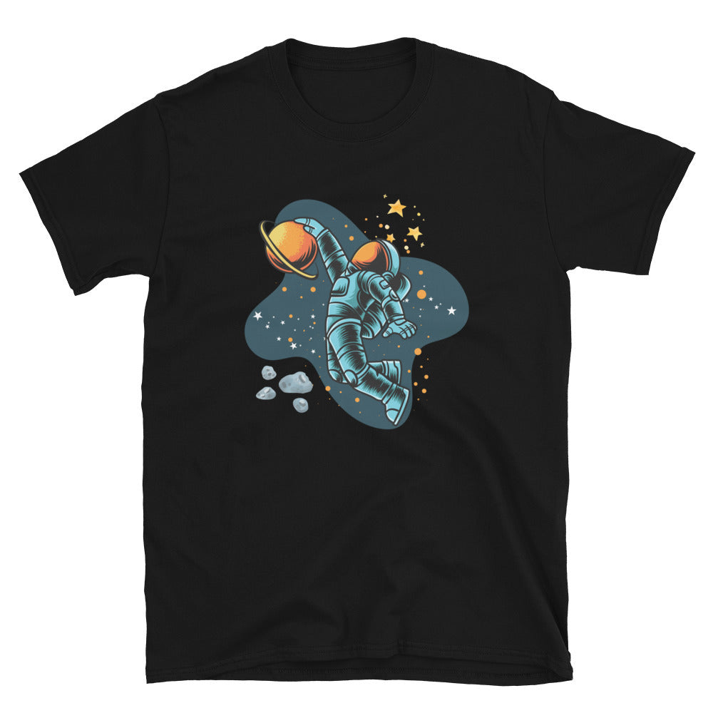 Basketball in Space - Unisex T-Shirt