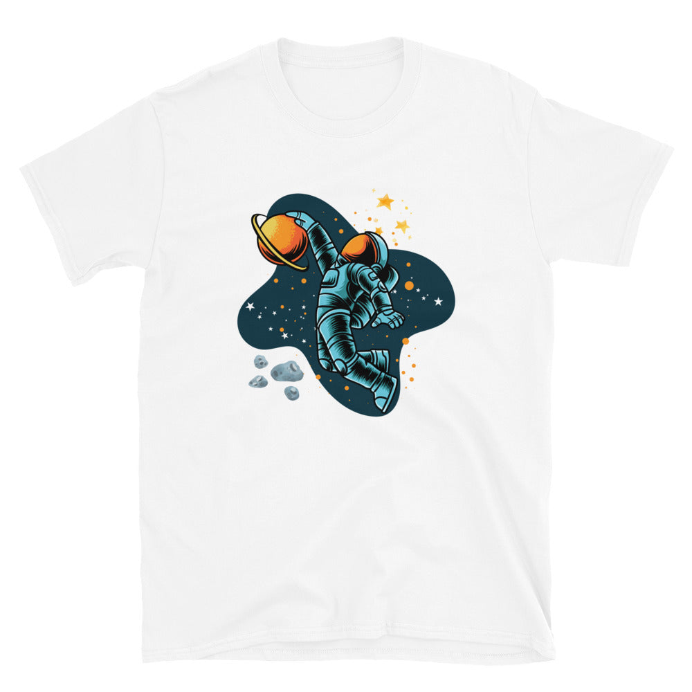 Basketball in Space - Unisex T-Shirt