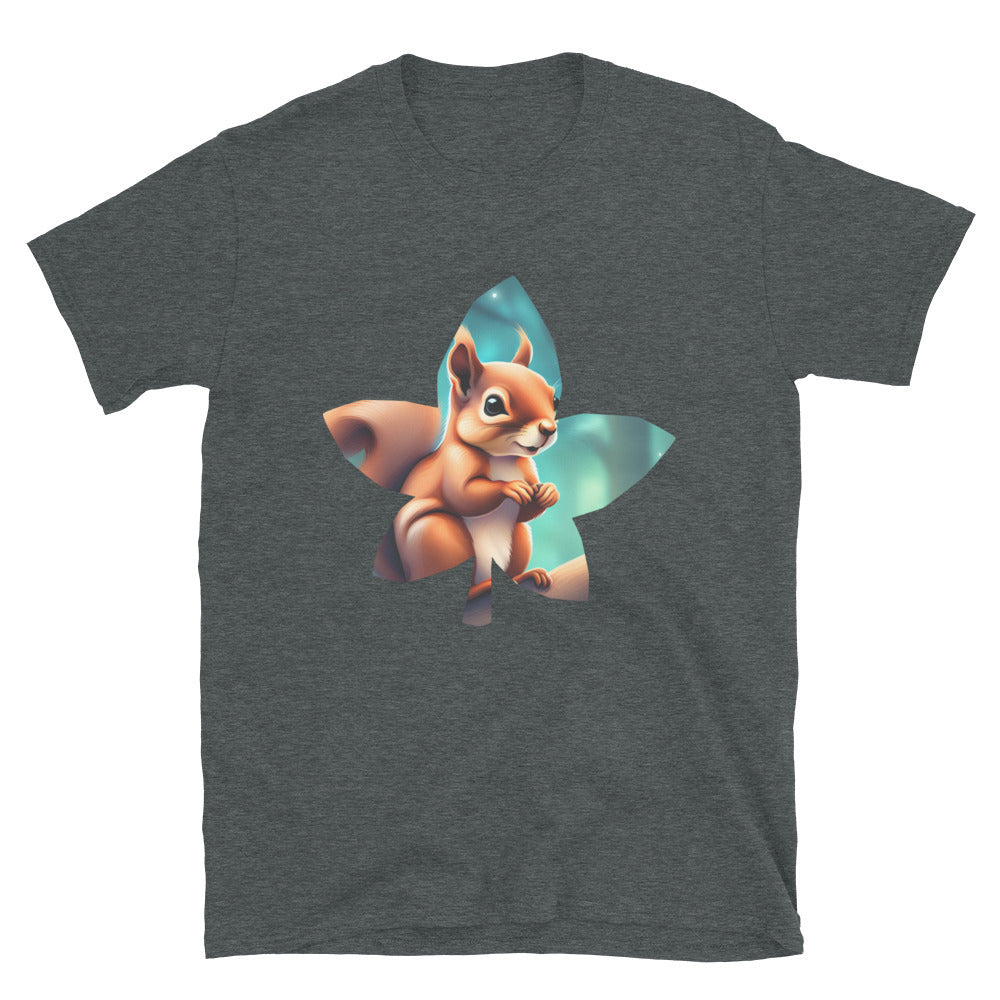 Leaf Squirrel - Unisex T-Shirt