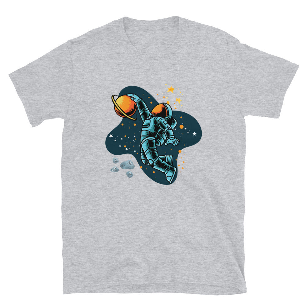 Basketball in Space - Unisex T-Shirt