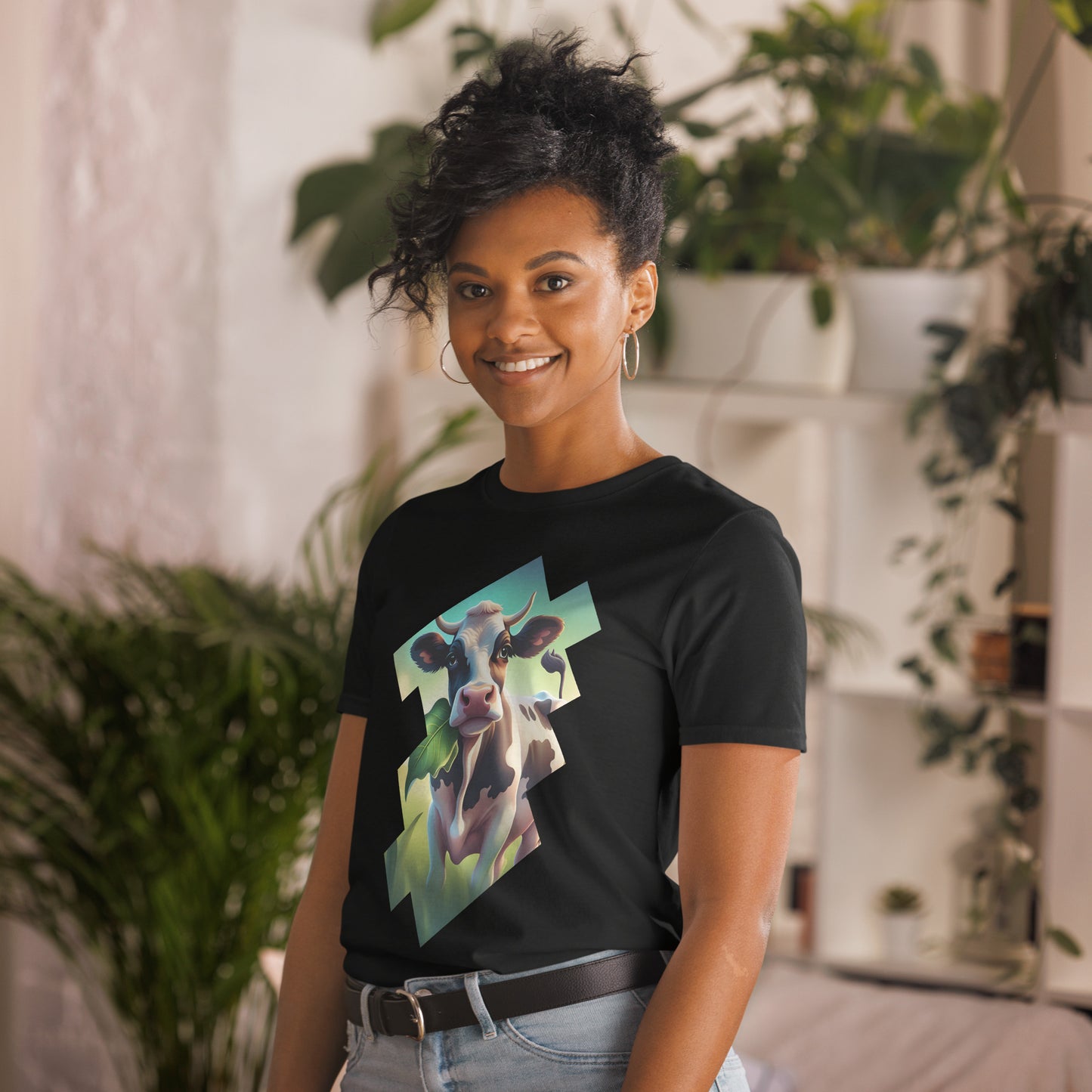 Leaf Cow - Unisex T-Shirt