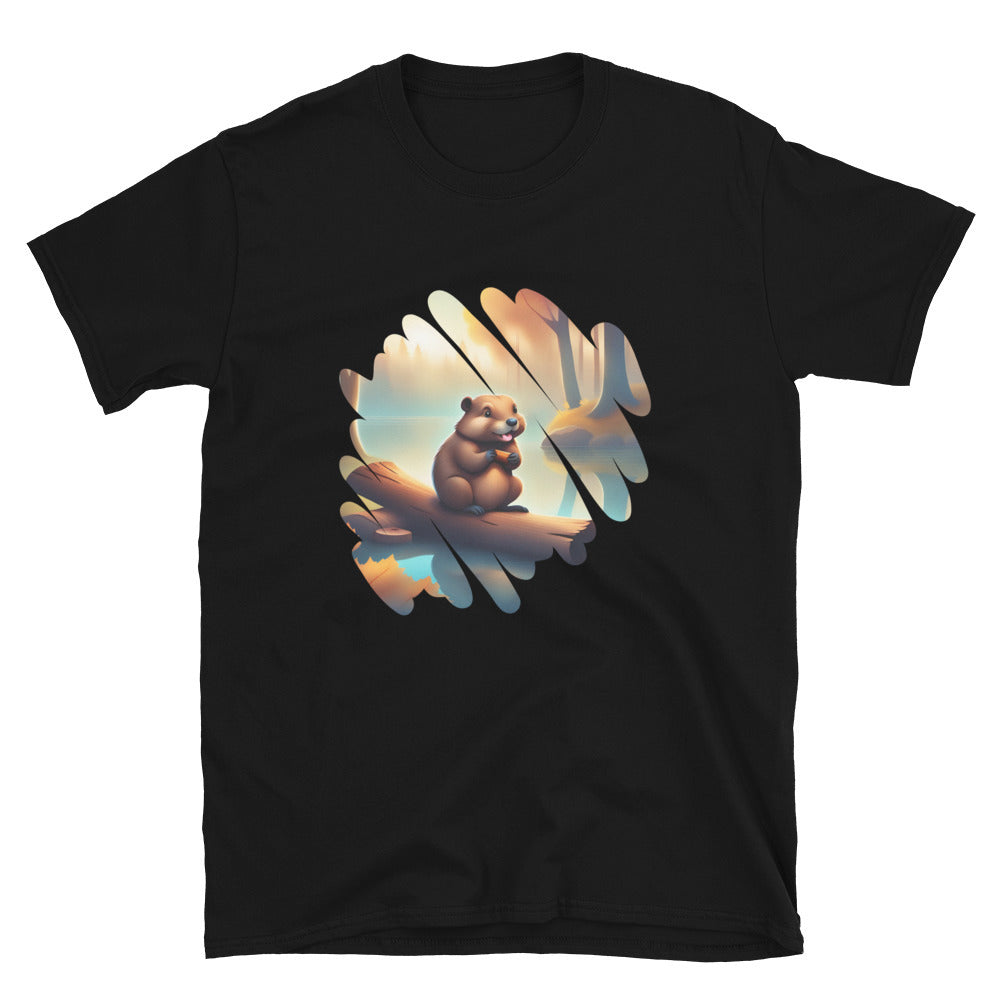 Log Beaver - Unisex T-Shirt