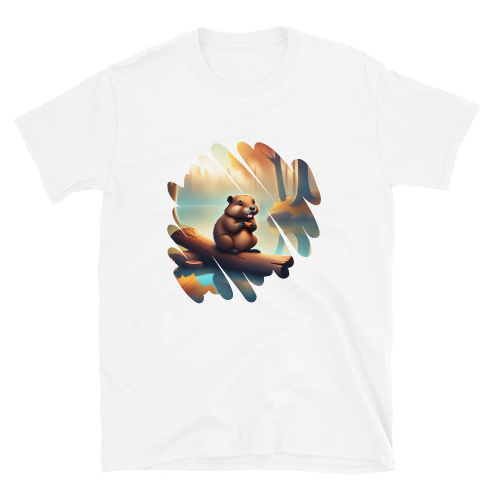 Log Beaver - Unisex T-Shirt