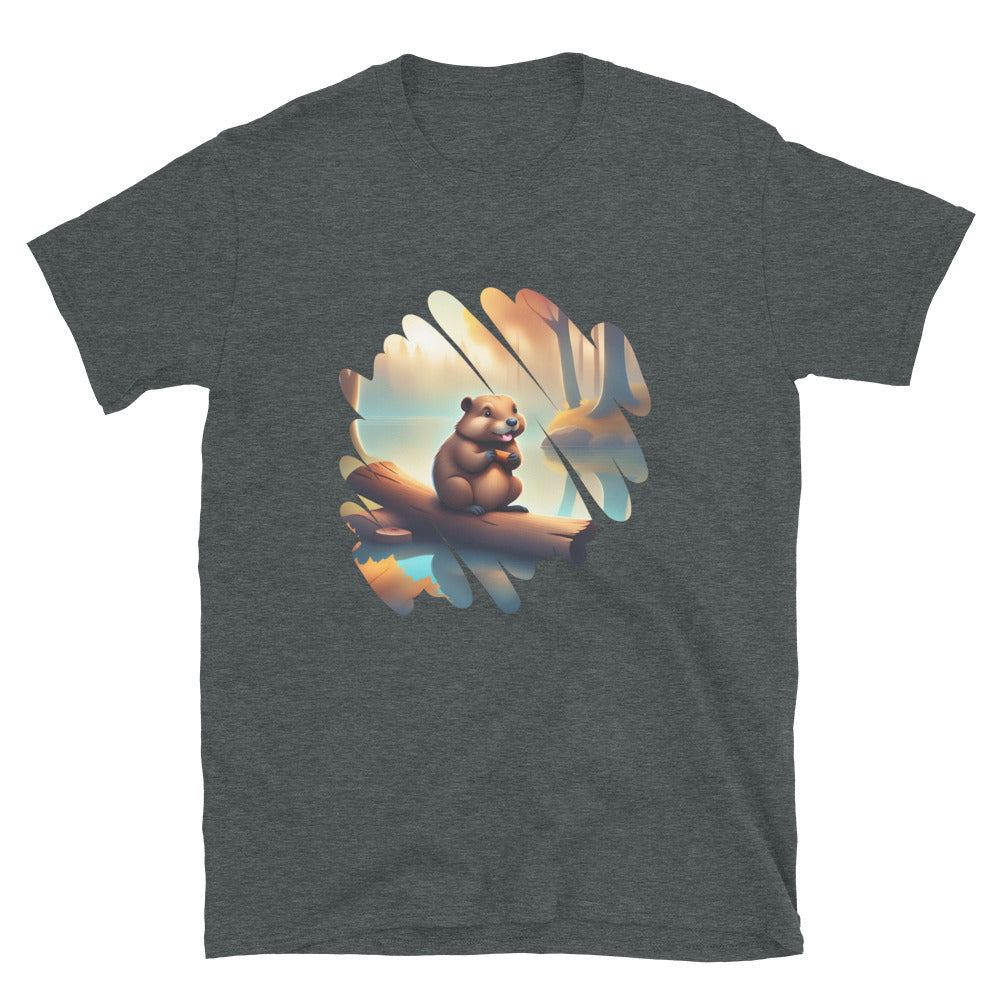 Log Beaver - Unisex T-Shirt