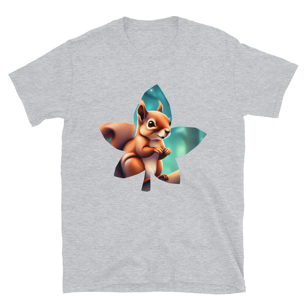 Leaf Squirrel - Unisex T-Shirt