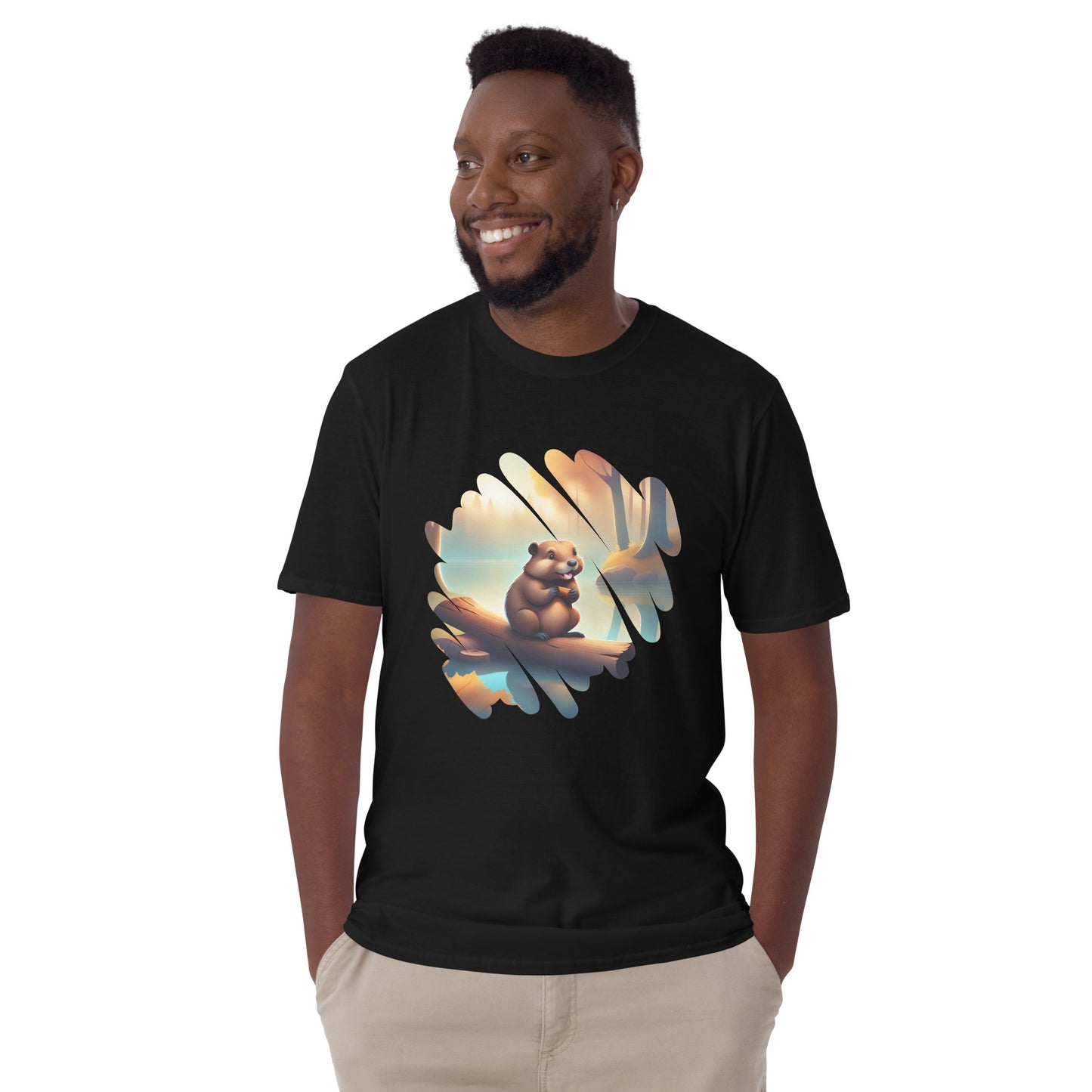 Log Beaver - Unisex T-Shirt