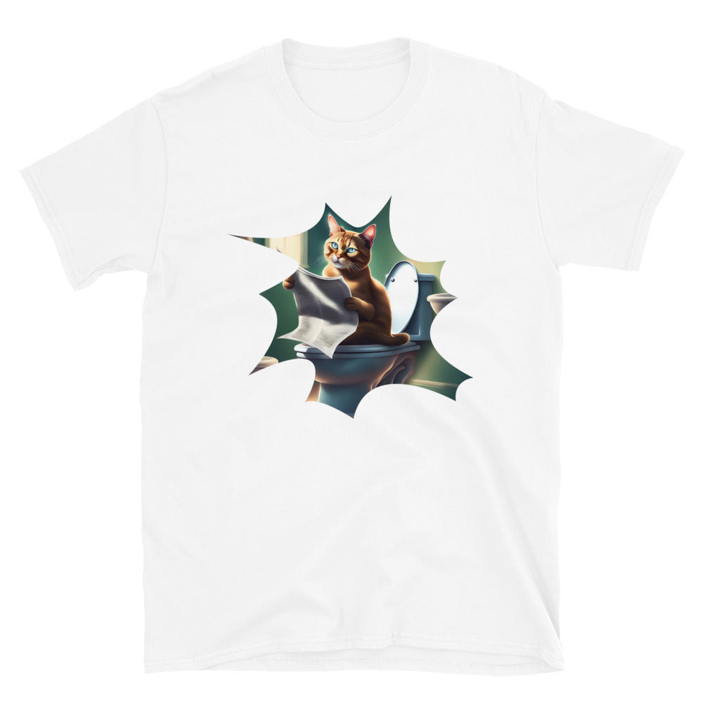 Toilet cat - Unisex T-Shirt