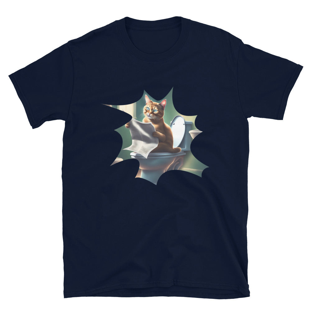 Toilet cat - Unisex T-Shirt