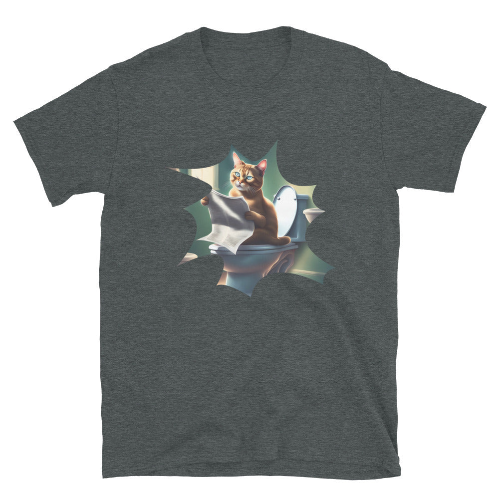 Toilet cat - Unisex T-Shirt