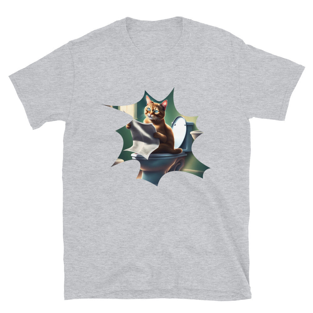 Toilet cat - Unisex T-Shirt