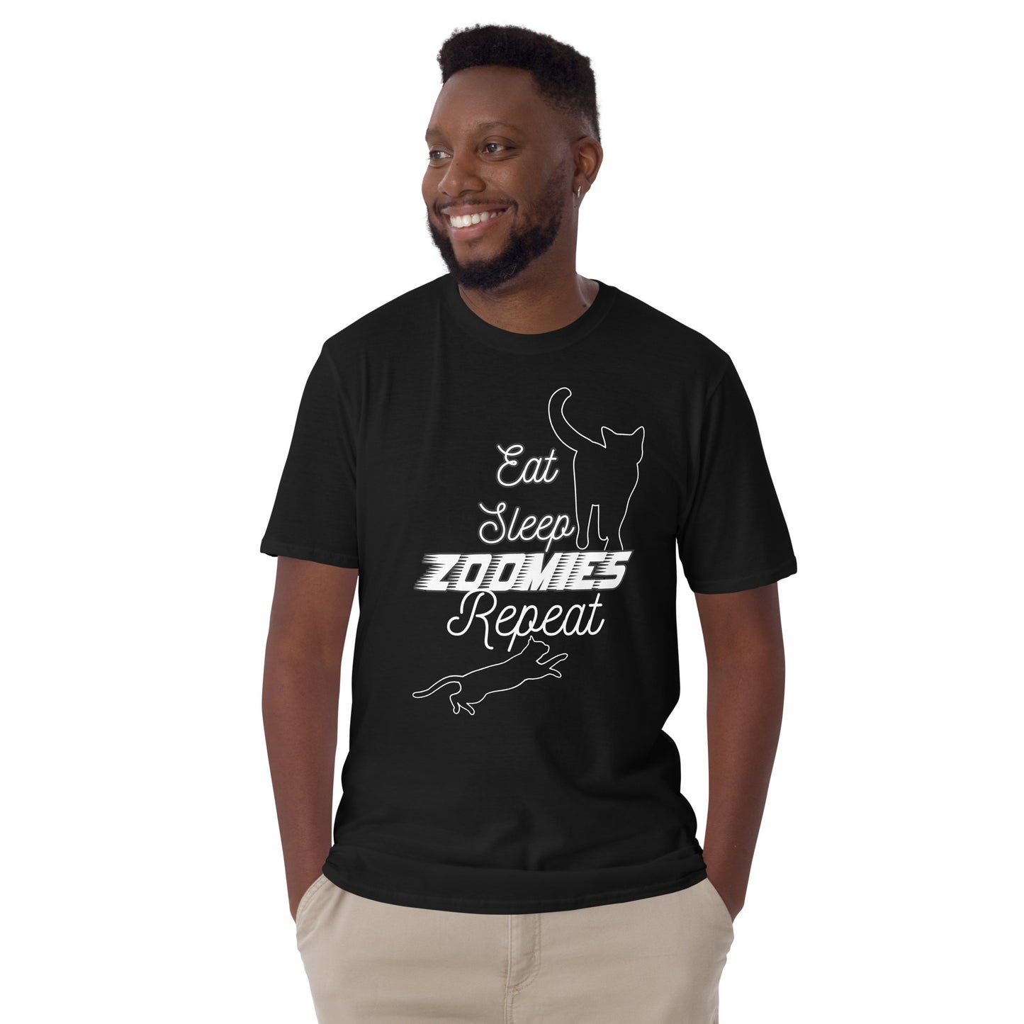 Eat sleep zoomies repeat - Unisex T-Shirt