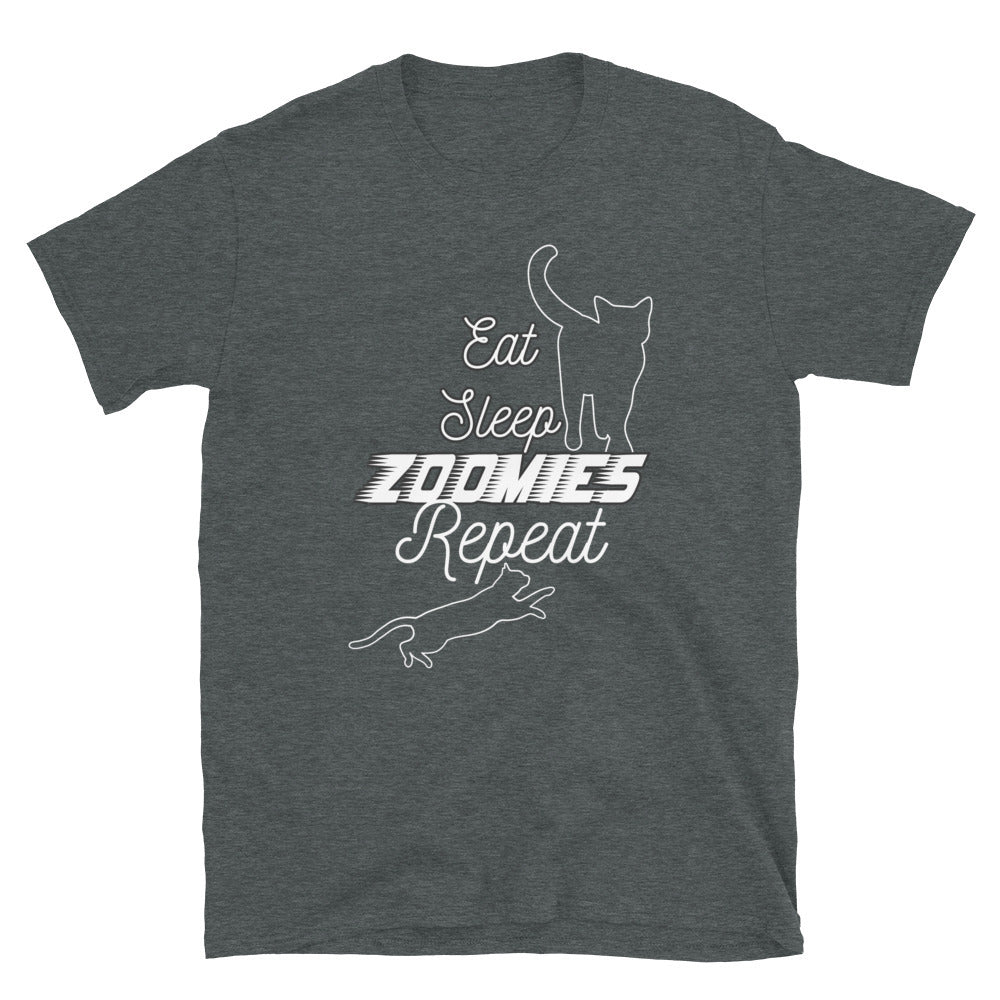 Eat sleep zoomies repeat - Unisex T-Shirt