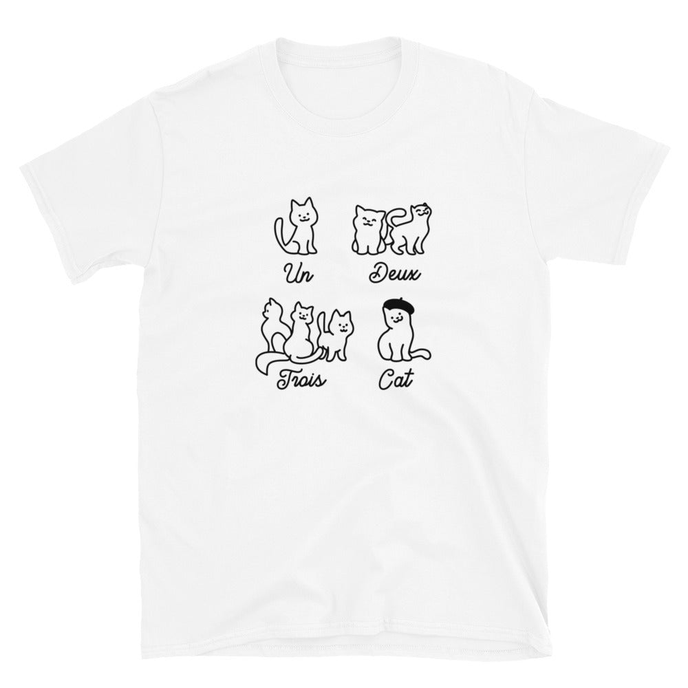 Un deux trois cat - Unisex T-Shirt