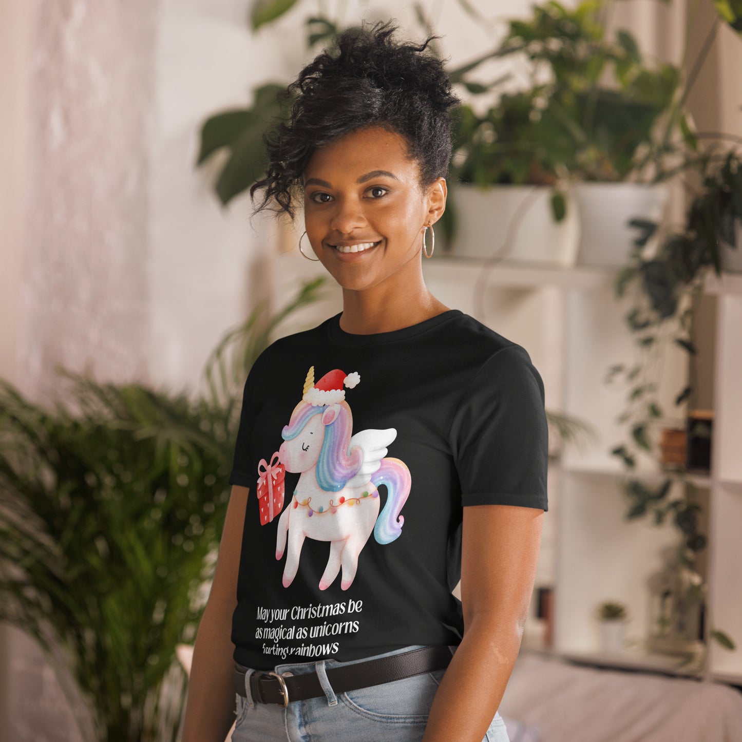 Christmas Unicorn - Unisex T-Shirt