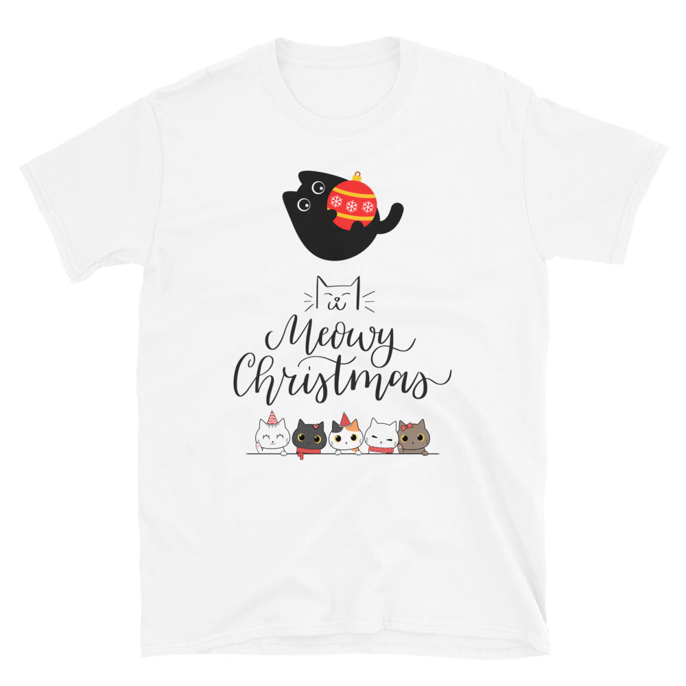 Meowy Christmas - Unisex T-Shirt