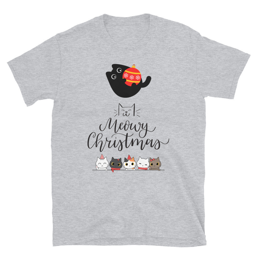 Meowy Christmas - Unisex T-Shirt