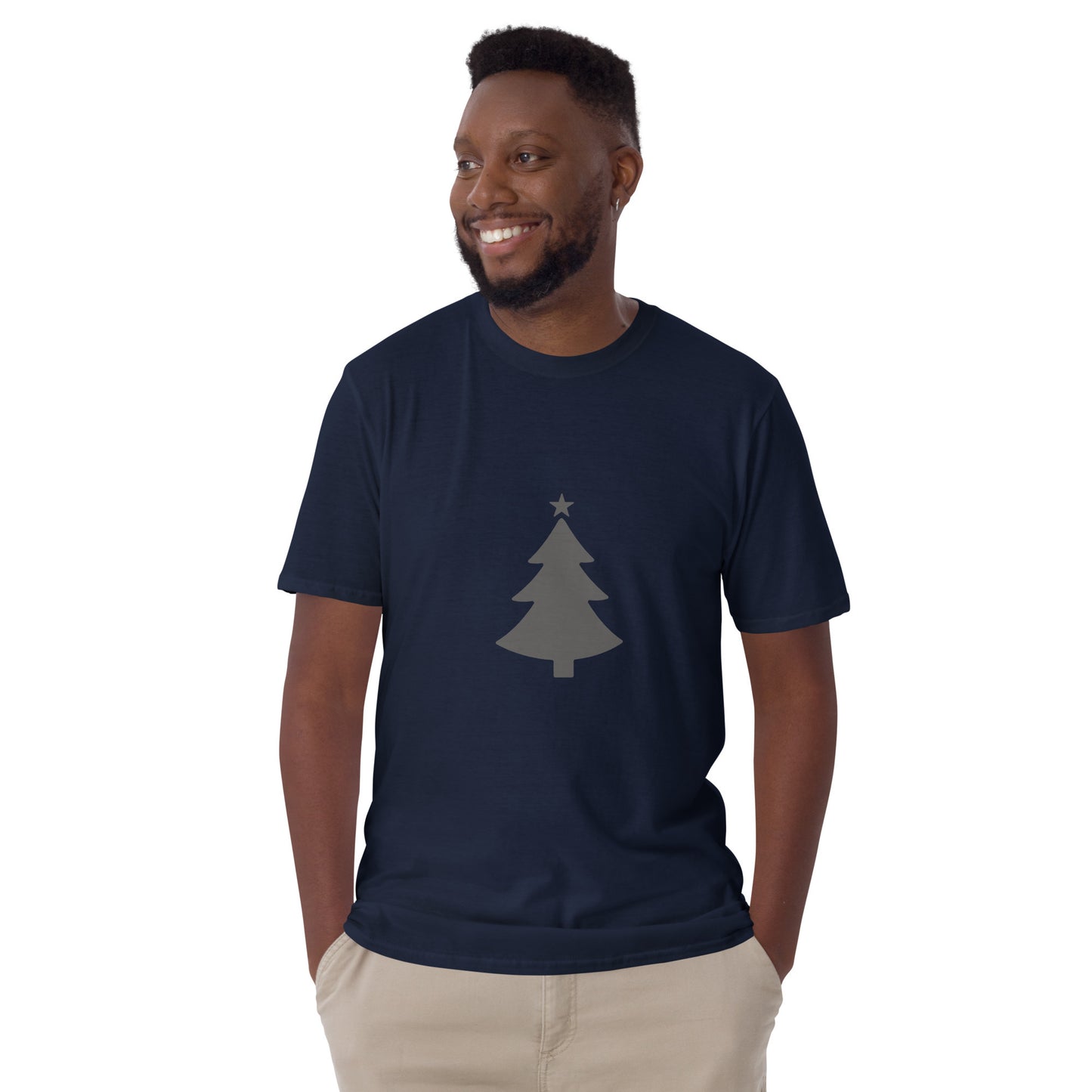 Christmas tree dark grey - Unisex T-Shirt