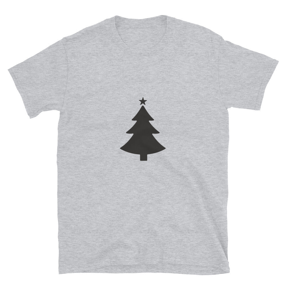 Christmas tree dark grey - Unisex T-Shirt