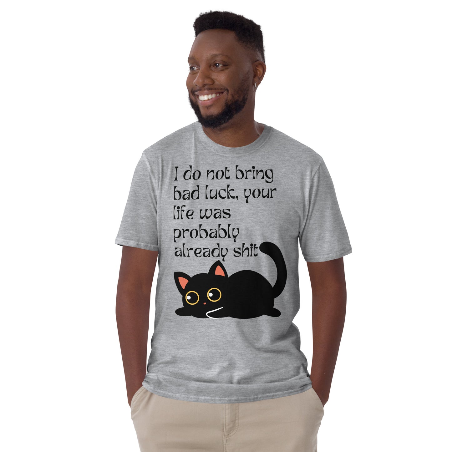 Black cat bad luck - Unisex T-Shirt