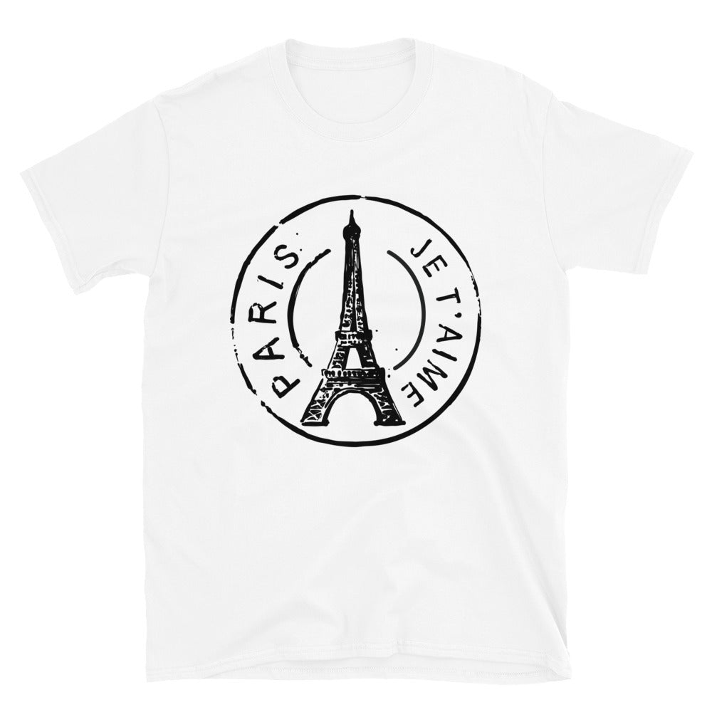 Tour Eiffel, Paris je t'aime - Unisex T-Shirt