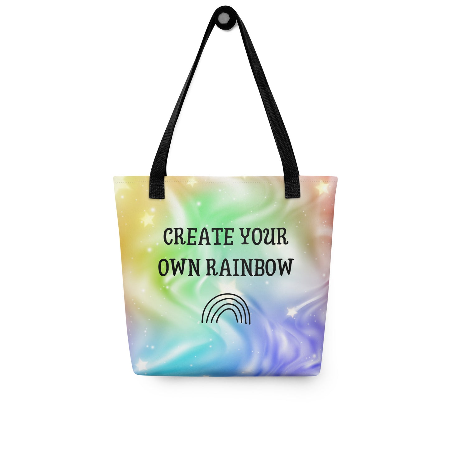 Create your own rainbow - Full colour totebag