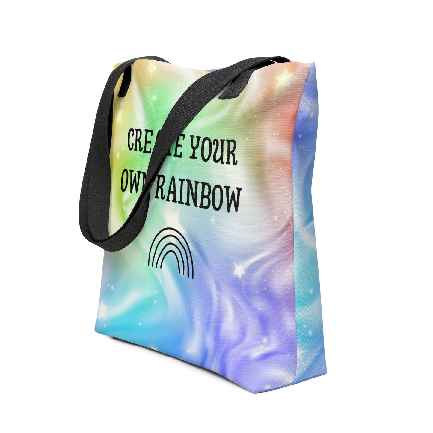 Create your own rainbow - Full colour totebag