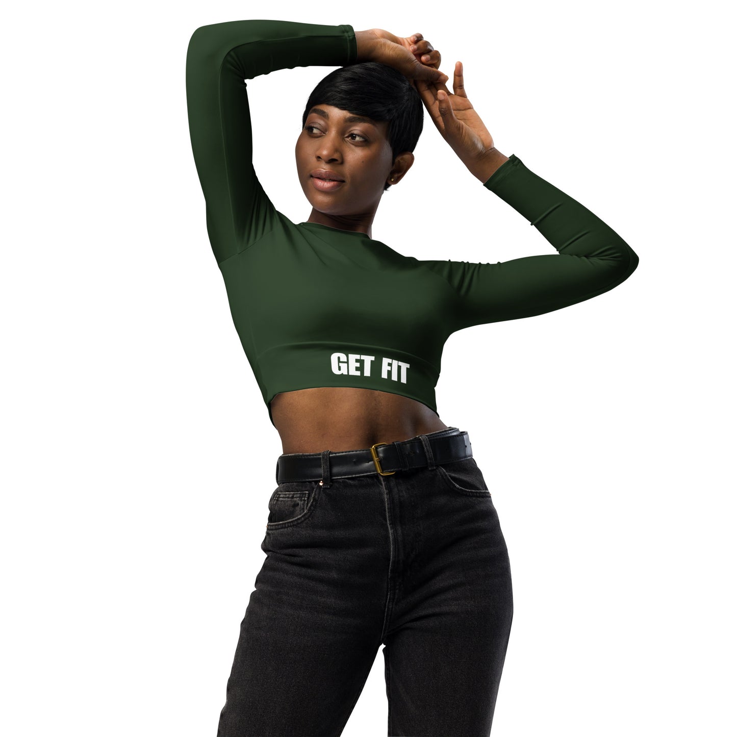 Get fit - Long-sleeve crop top