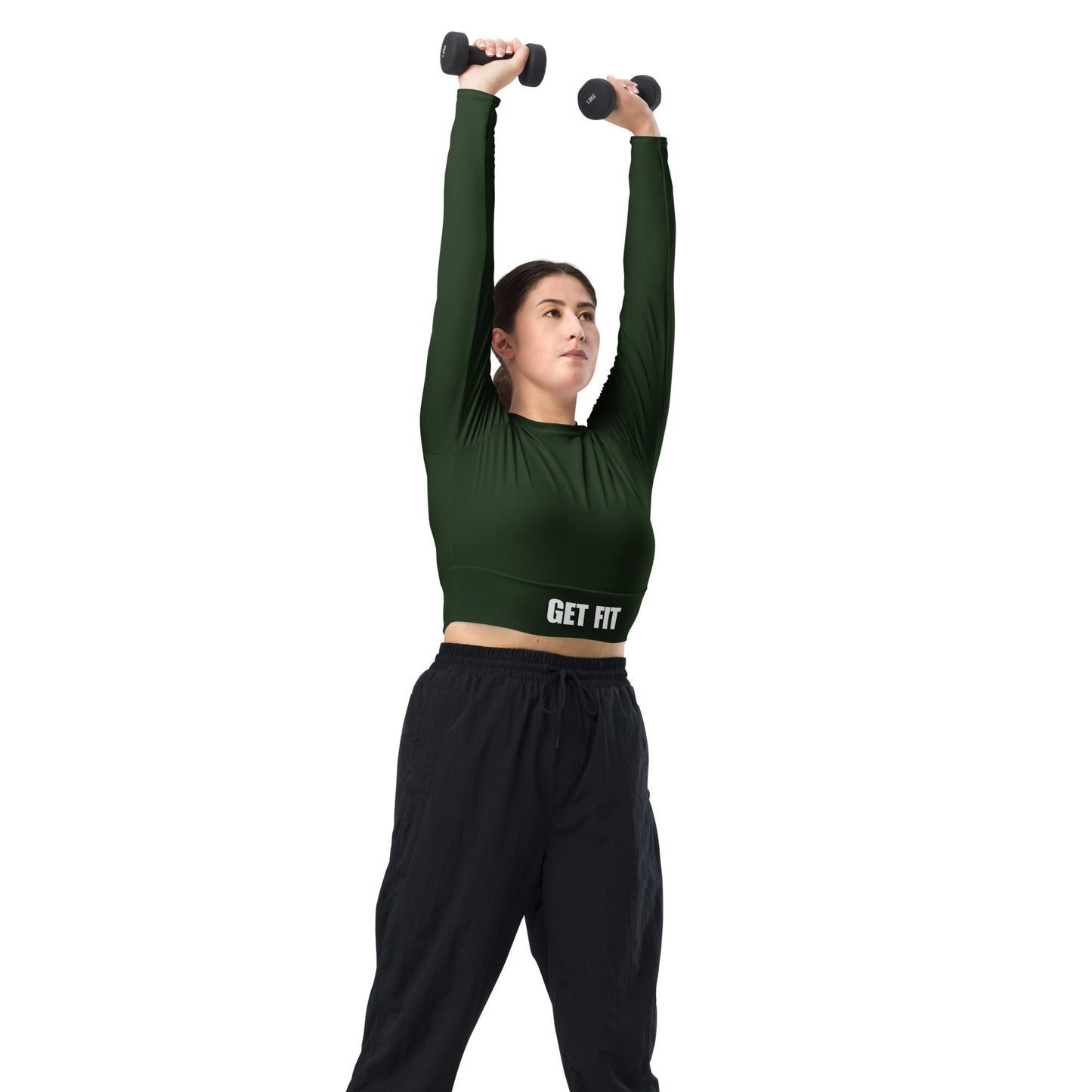 Get fit - Long-sleeve crop top