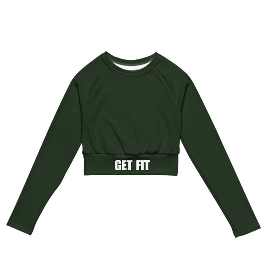 Get fit - Recycled long-sleeve crop top