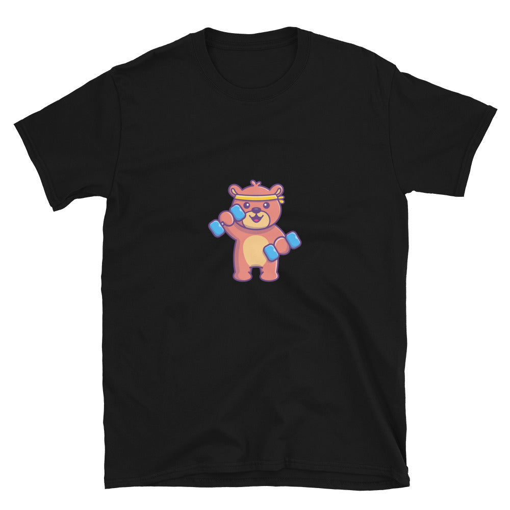 Bear working out - Unisex T-Shirt