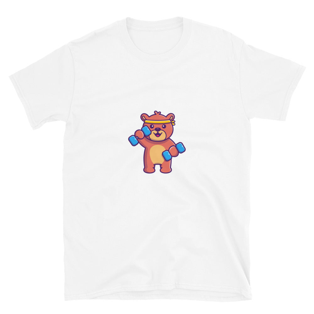 Bear working out - Unisex T-Shirt