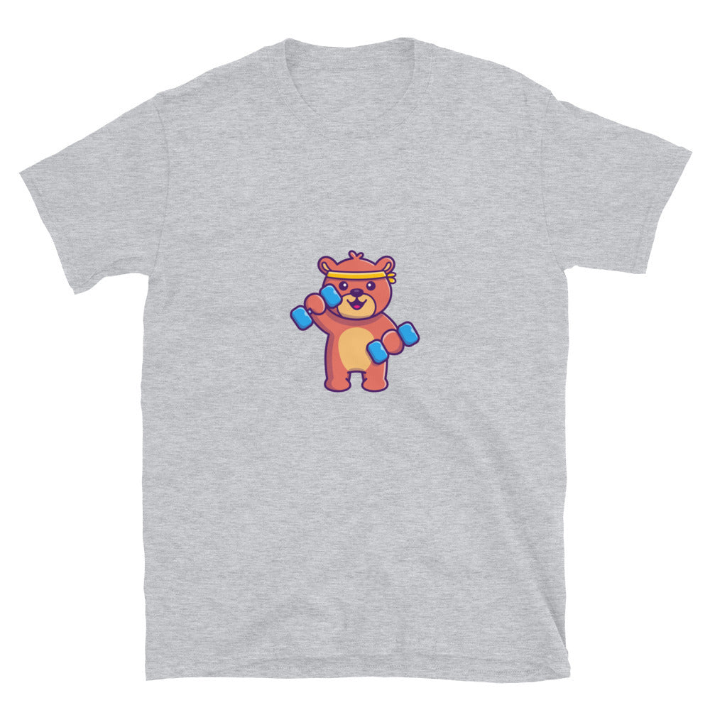 Bear working out - Unisex T-Shirt