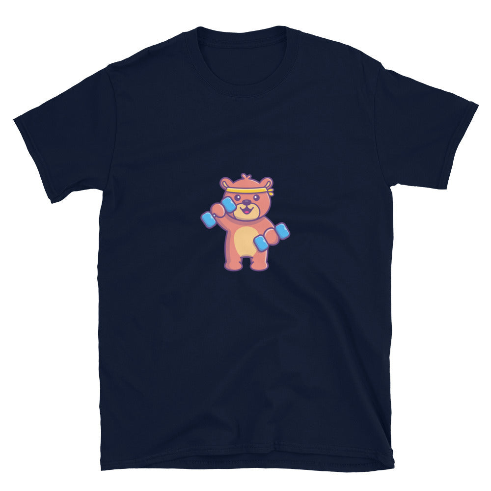 Bear working out - Unisex T-Shirt