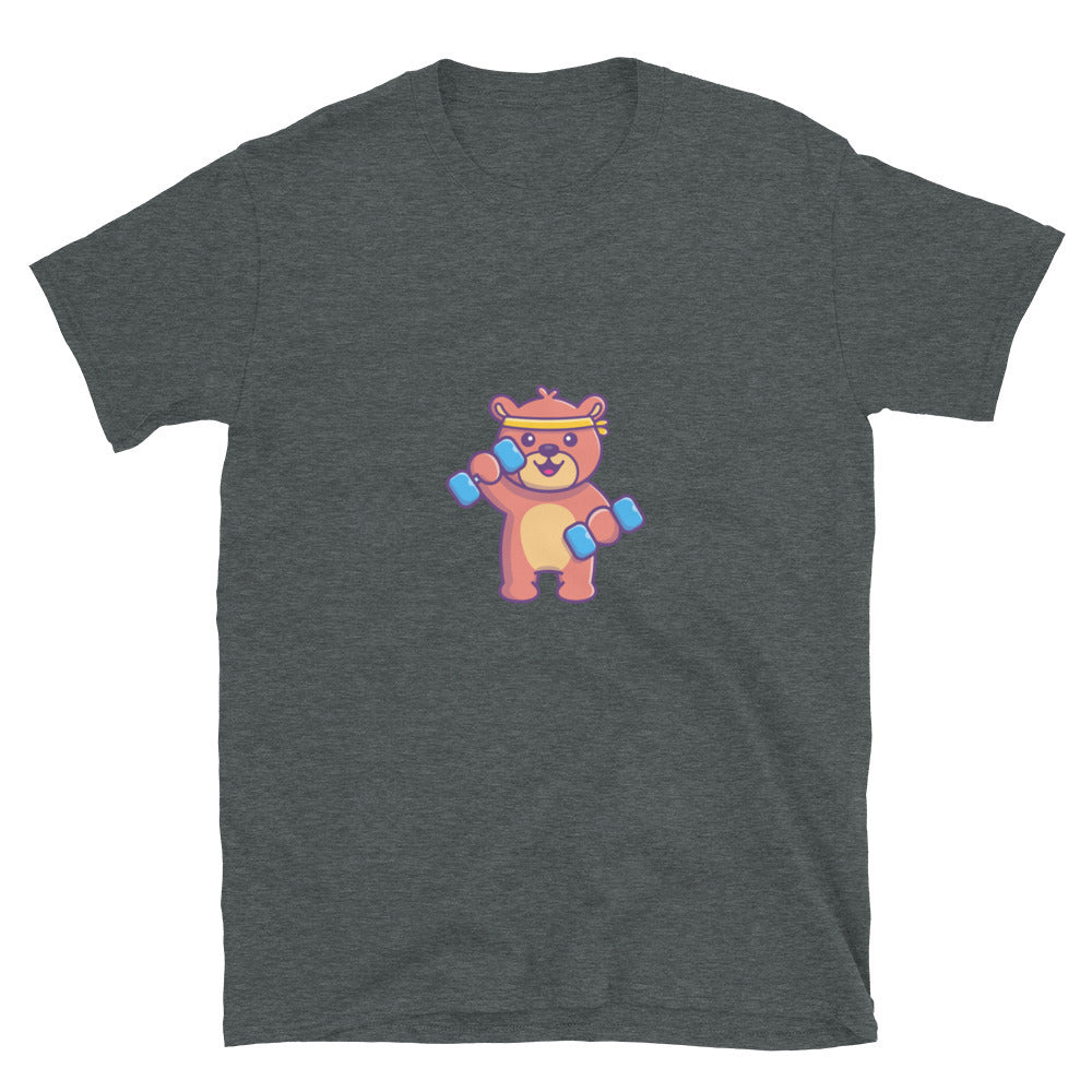 Bear working out - Unisex T-Shirt