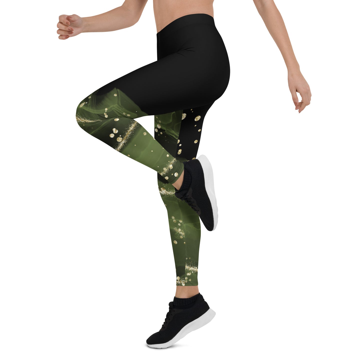 Black & green - Leggings