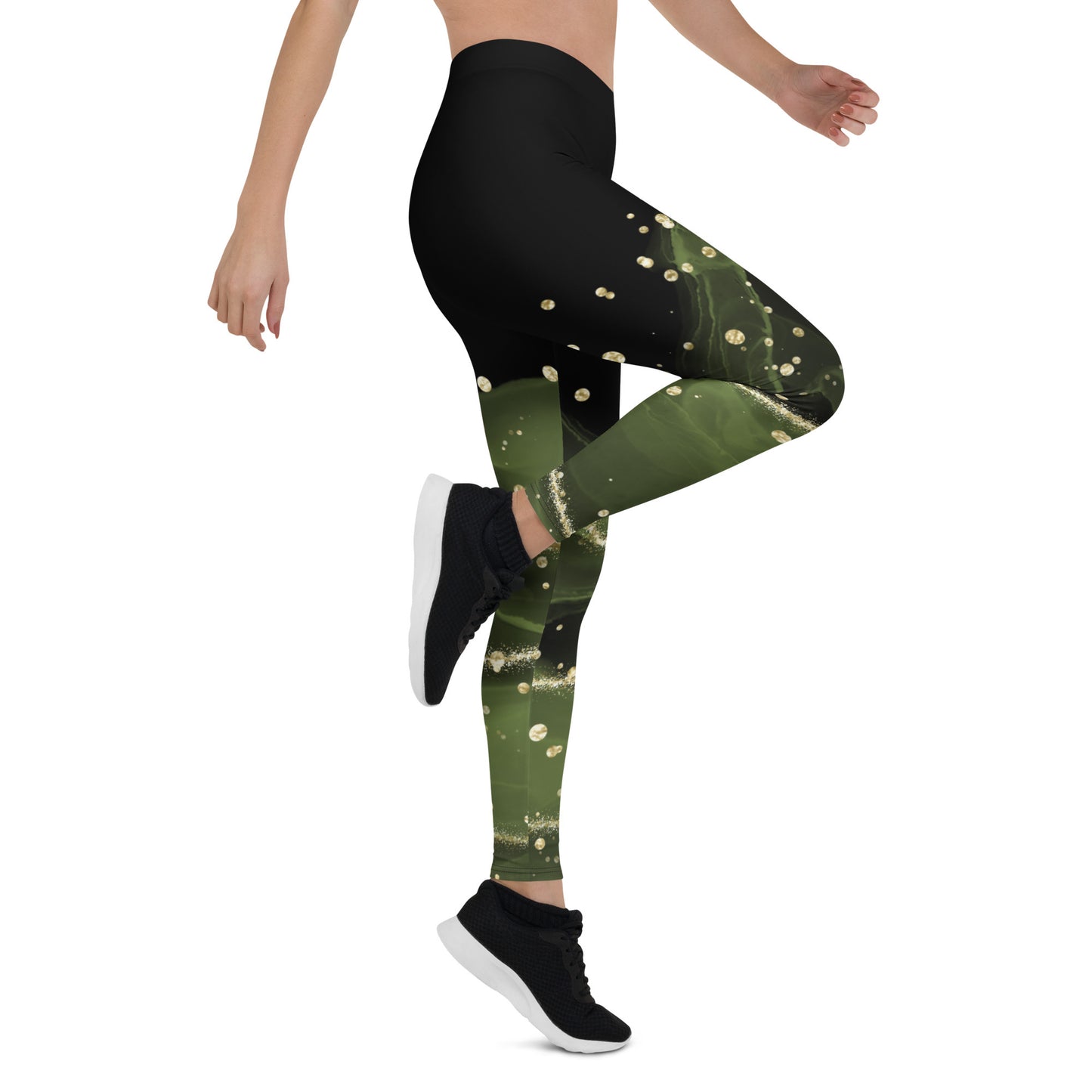 Black & green - Leggings