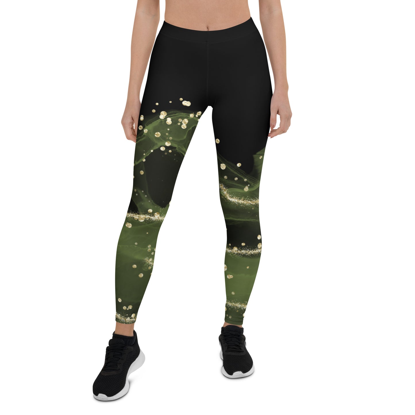 Black & green - Leggings