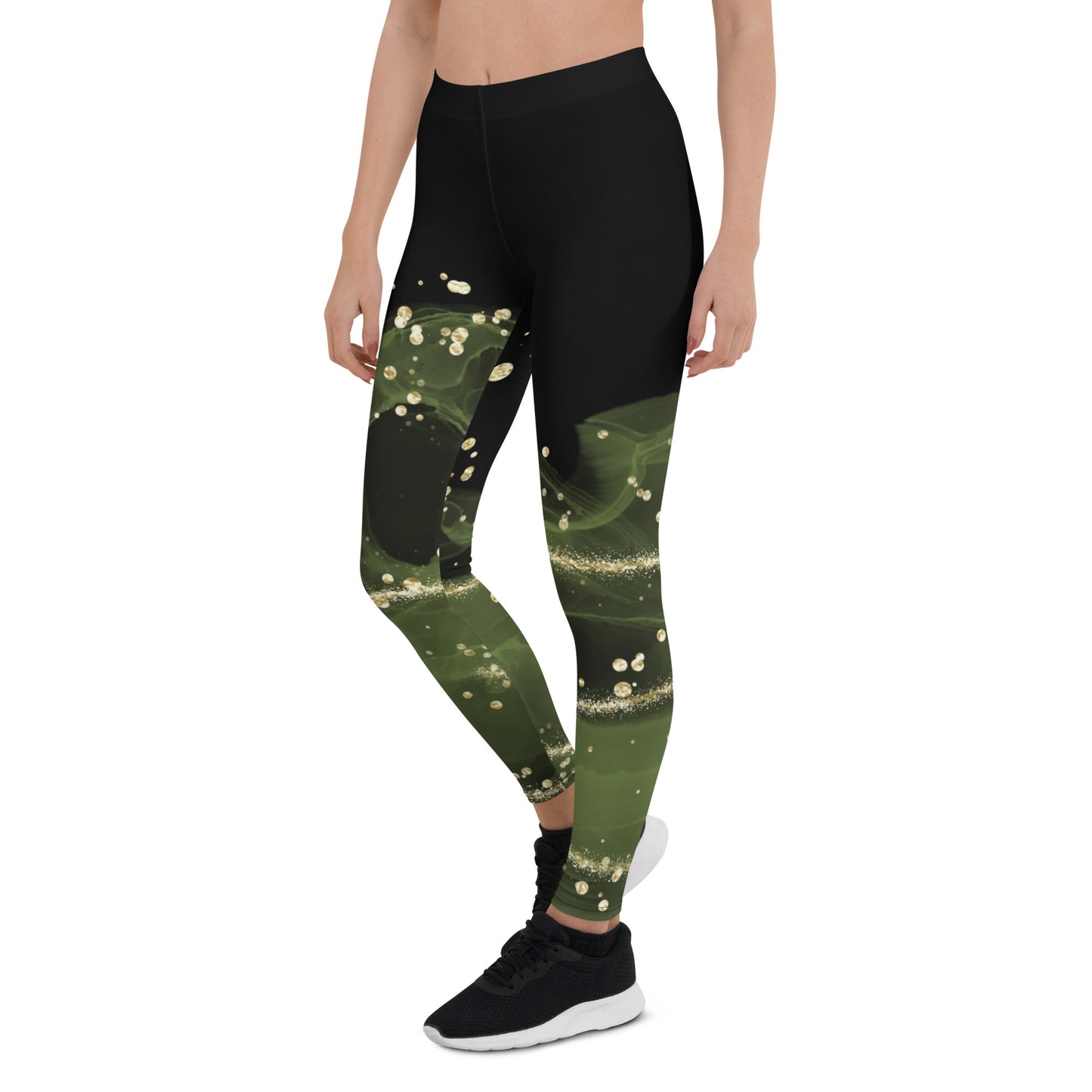 Black & green - Leggings