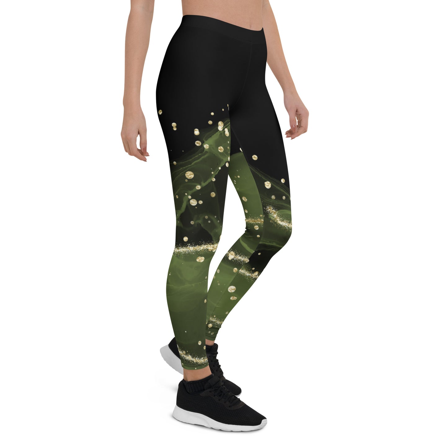 Black & green - Leggings