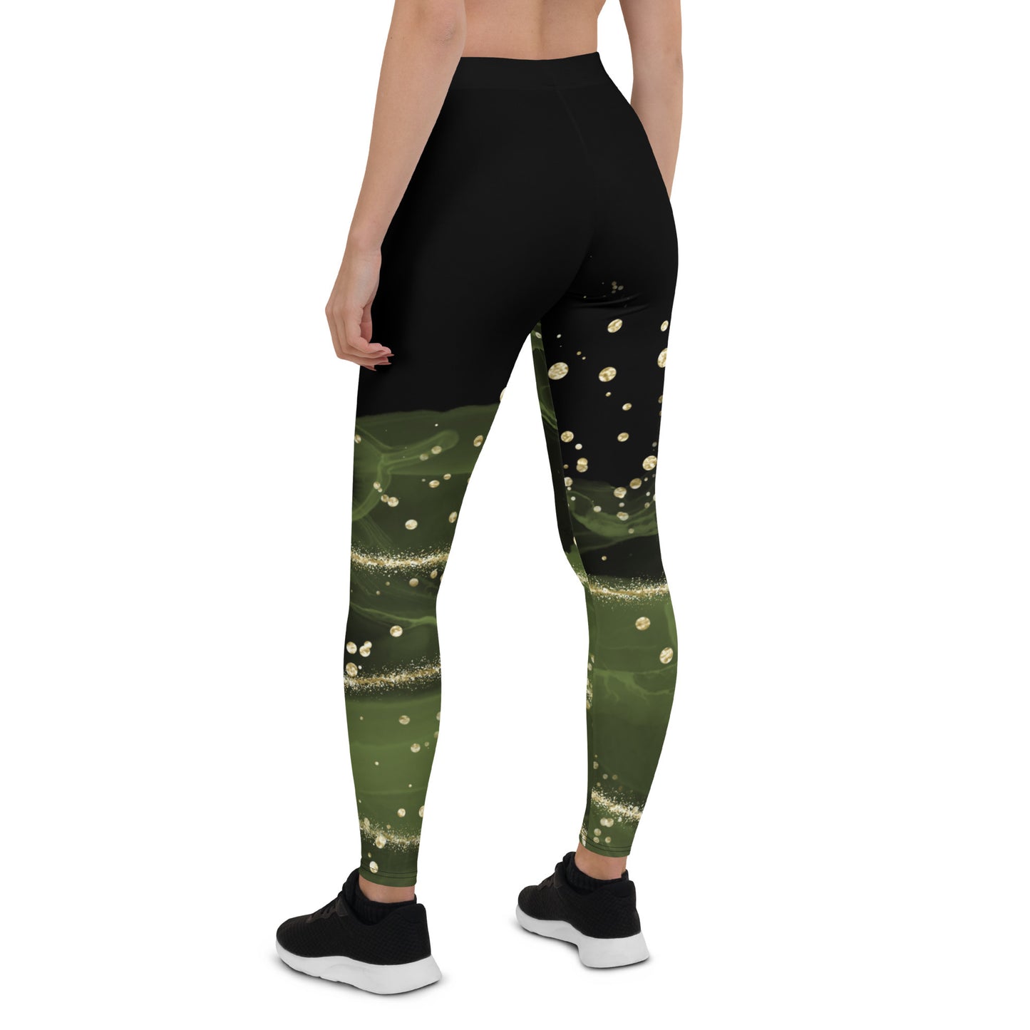 Black & green - Leggings